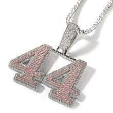 Load image into Gallery viewer, Large Custom Name Pendant Block Letters 2 Layer