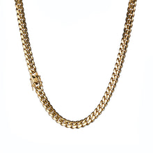 Load image into Gallery viewer, 8mm Cuban Chain 18k Gold plated