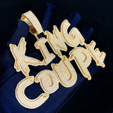 Load image into Gallery viewer, Men Customized Name Necklace Iced Out Custom Name Pendant