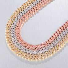 Load image into Gallery viewer, Premium Quality Micro-Pave 10mm Cuban link Chain