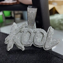 Load image into Gallery viewer, Men Customized Name Necklace Iced Out Custom Name Pendant
