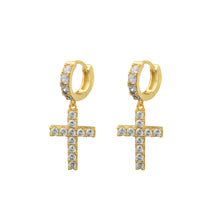 Load image into Gallery viewer, Premium Cross Earrings