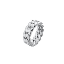 Load image into Gallery viewer, Cuban link Ring (6mm, 8mm, 10mm)