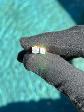 Load image into Gallery viewer, Popular Womens Earrings Solid 925 Sterling Silver Stud Earrings 5A CZ Gemstones 14k Gold plated