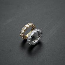 Load image into Gallery viewer, 5mm Eternity Ring Iced out Round Cut