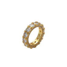 Load image into Gallery viewer, 5mm Eternity Ring Iced out Round Cut