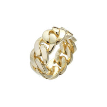 Load image into Gallery viewer, Cuban link Ring (6mm, 8mm, 10mm)