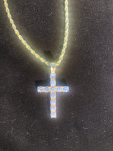 Load image into Gallery viewer, Iced Out Cross Pendant