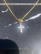 Load image into Gallery viewer, Micro Cross Necklace