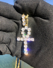Load image into Gallery viewer, Ankh Necklace 18k Gold plated