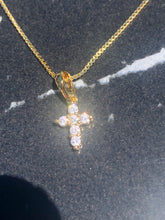 Load image into Gallery viewer, Micro Cross Necklace