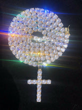 Load image into Gallery viewer, Iced out Pendant 14k Gold plated Giveaway!