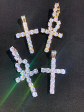 Load image into Gallery viewer, Iced out Pendant 14k Gold plated Giveaway!