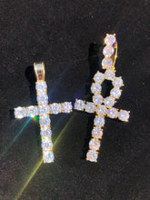 Load image into Gallery viewer, Iced out Pendant 14k Gold plated Giveaway!