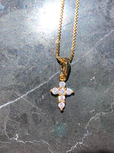 Load image into Gallery viewer, Micro Cross Necklace