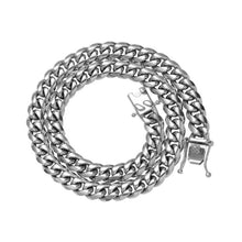 Load image into Gallery viewer, 10mm Cuban link Necklace 18k Gold plated