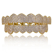 Load image into Gallery viewer, Honeycomb Grillz Iced Out (Premium Quality)