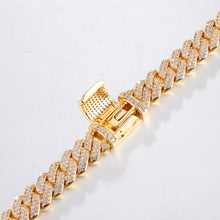 Load image into Gallery viewer, Premium Quality Micro-Pave 10mm Cuban link Chain
