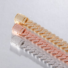 Load image into Gallery viewer, Premium Quality Micro-Pave 10mm Cuban link Chain
