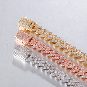 Premium Quality Micro-Pave 10mm Cuban link Chain