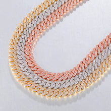 Load image into Gallery viewer, Premium Quality Micro-Pave 10mm Cuban link Chain
