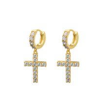 Load image into Gallery viewer, Premium Cross Earrings
