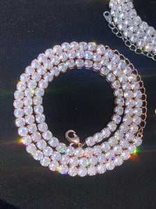 Fire Sale! 4mm Tennis Necklace