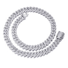 Load image into Gallery viewer, Premium Quality Micro-Pave 10mm Cuban link Chain
