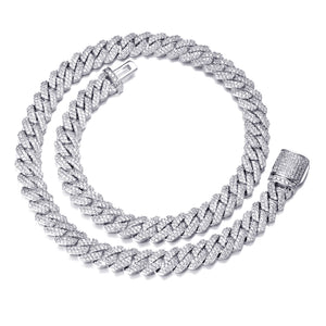 Premium Quality Micro-Pave 10mm Cuban link Chain