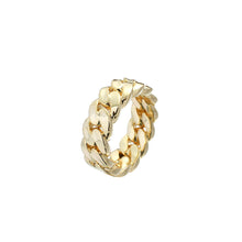 Load image into Gallery viewer, Cuban link Ring (6mm, 8mm, 10mm)
