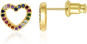Heart Stud Earring
