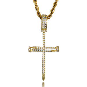 Nail Cross Pendant