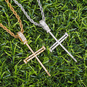 Nail Cross Pendant