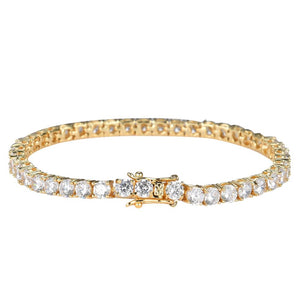 5mm Tennis Bracelet Premium 18k Gold plated