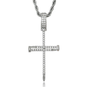 Nail Cross Pendant