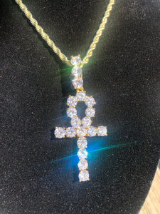 Ankh Necklace 18k Gold plated