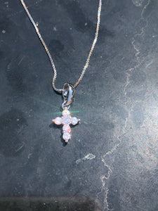 Micro Cross Necklace