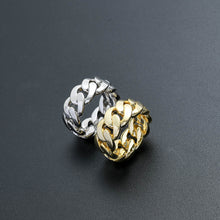 Load image into Gallery viewer, Cuban link Ring (6mm, 8mm, 10mm)
