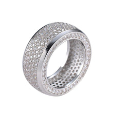 Load image into Gallery viewer, Micro-Pave Ring 18k Gold plated Iced Out
